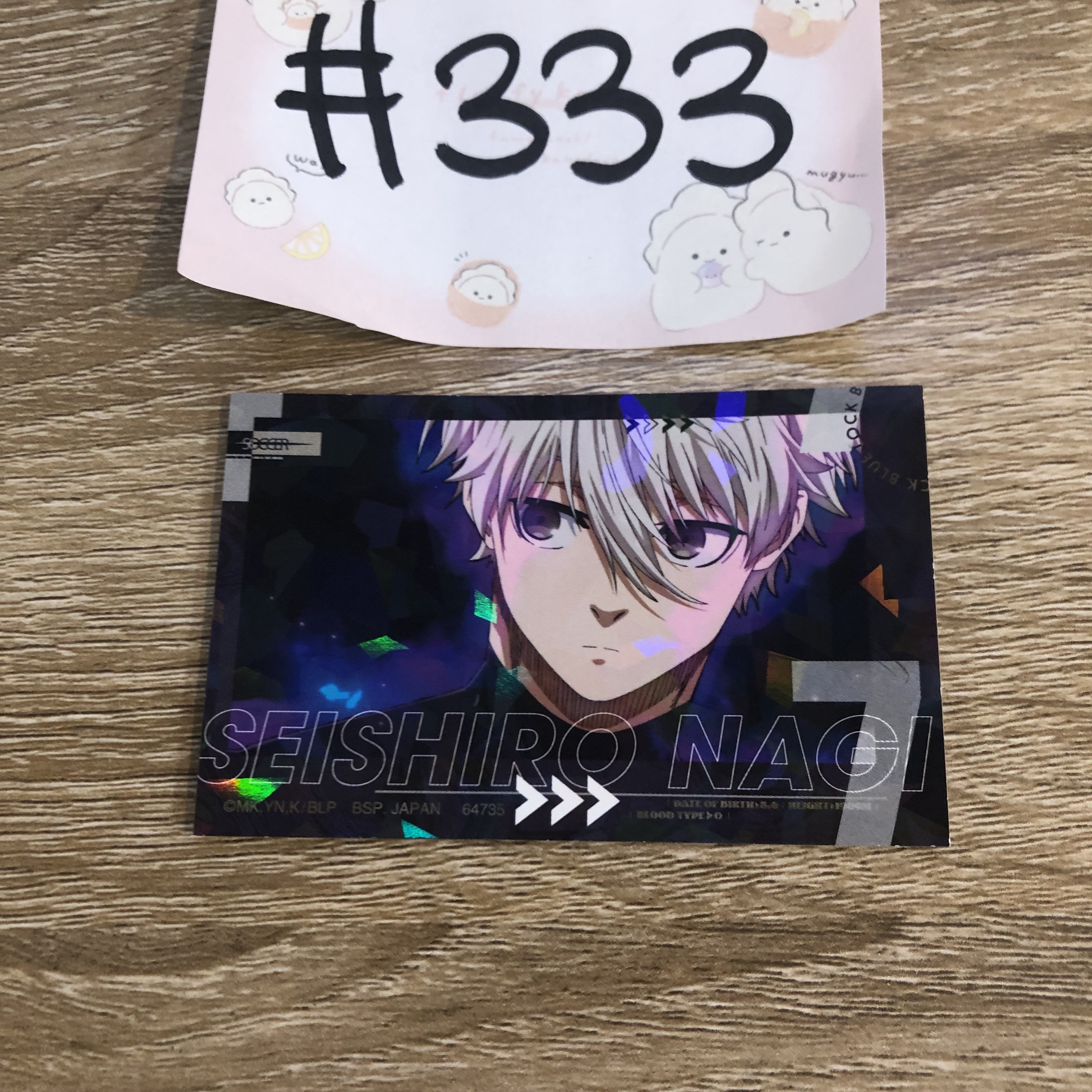 BlueLock  凪誠士郎 貼紙#333