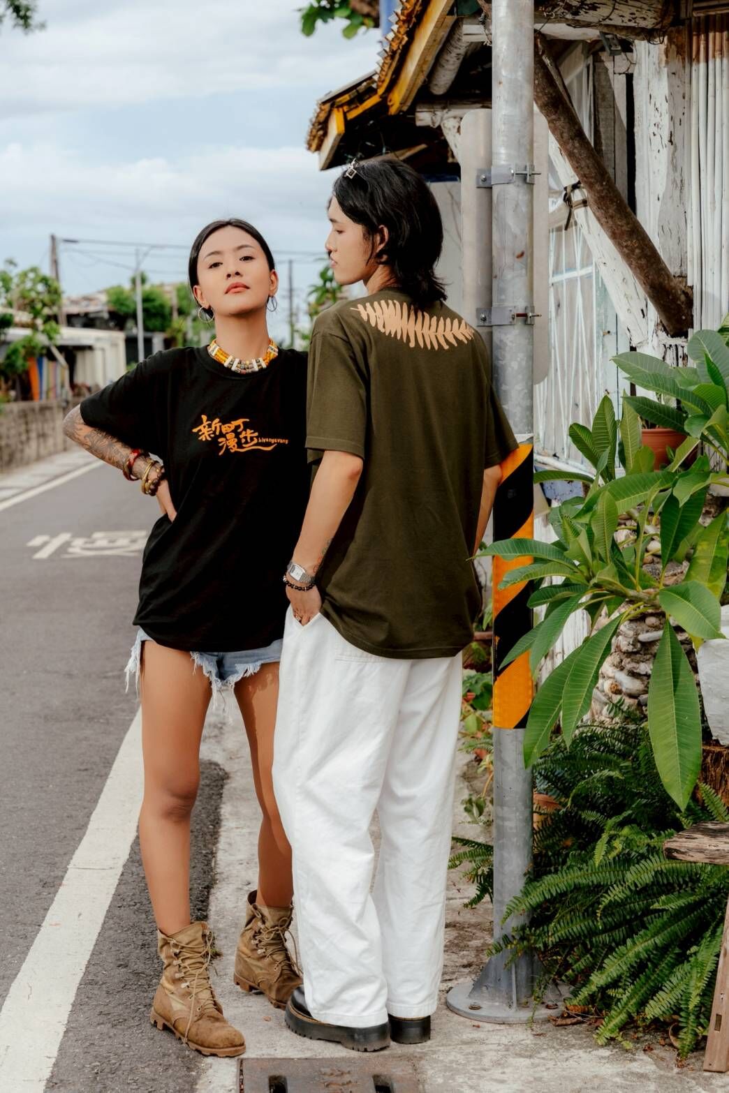 2025新町漫步活動T（黑，成人兒童全尺寸）