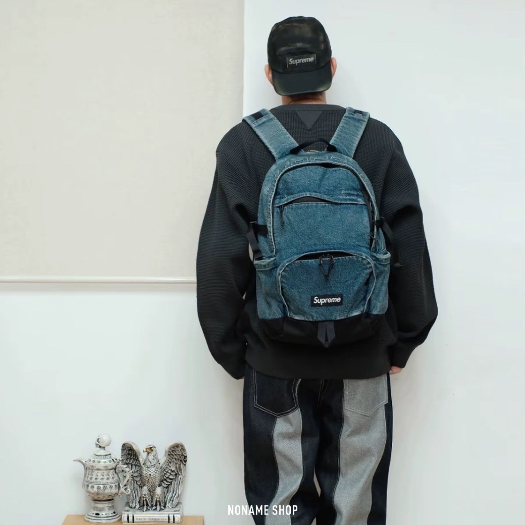 SUPREME FW25 WEEK1 Denim Backpack 後背包 四色