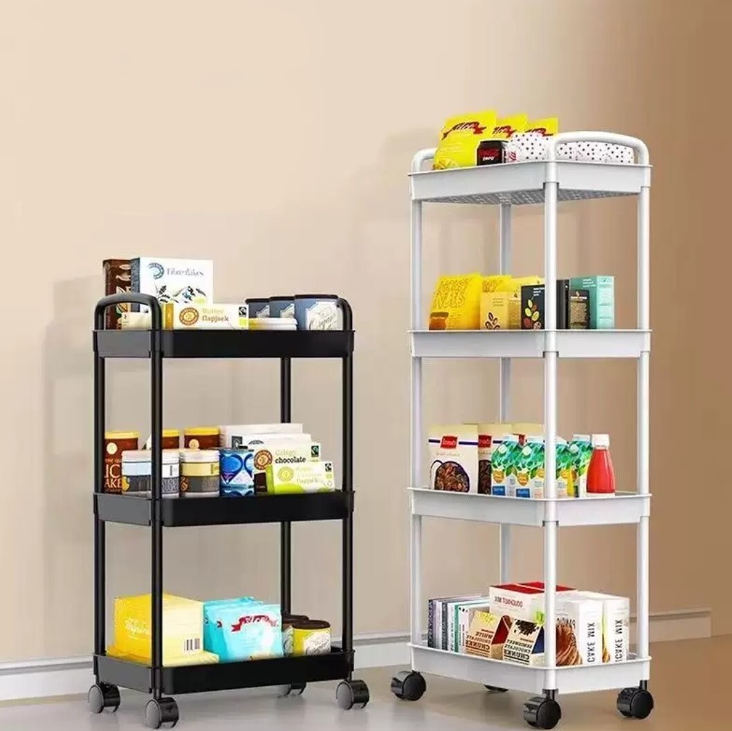 簡約款小推車置物架