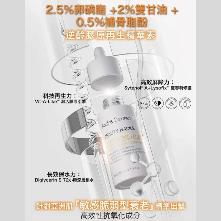 逆齡膠原再生精華素 e30ml