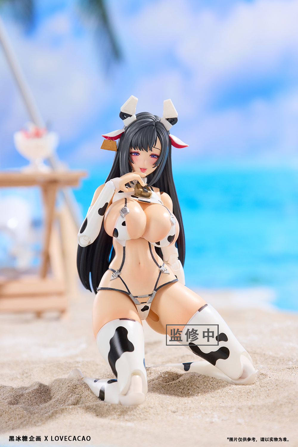 【黑冰糖企畫 1/12 乳白醬 奶牛妹】