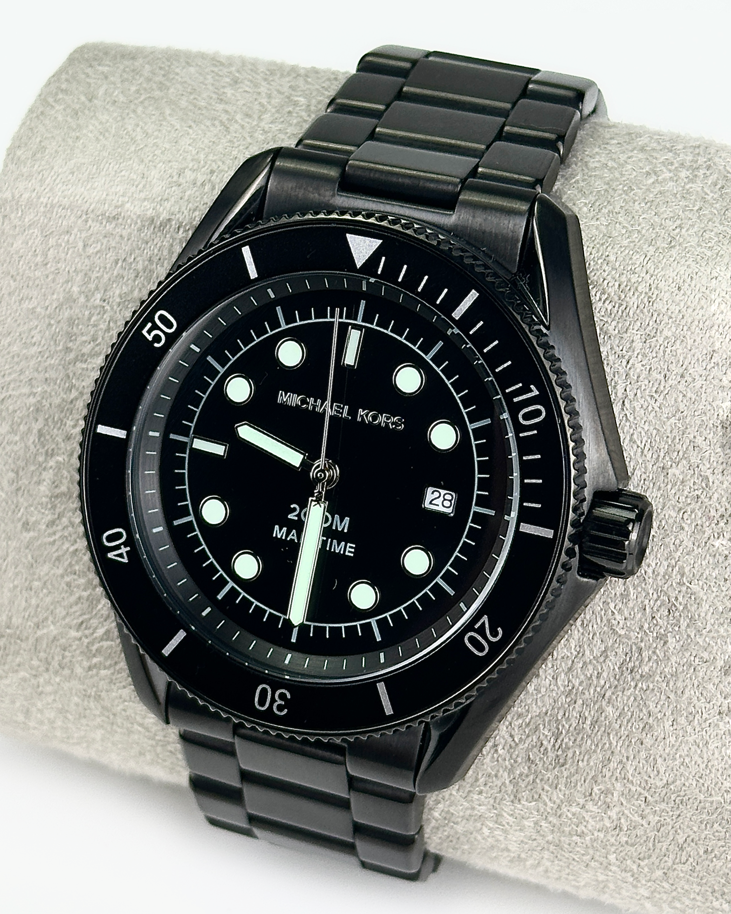 Michael Kors MK9181 42mm 不鏽鋼錶帶 潛水錶