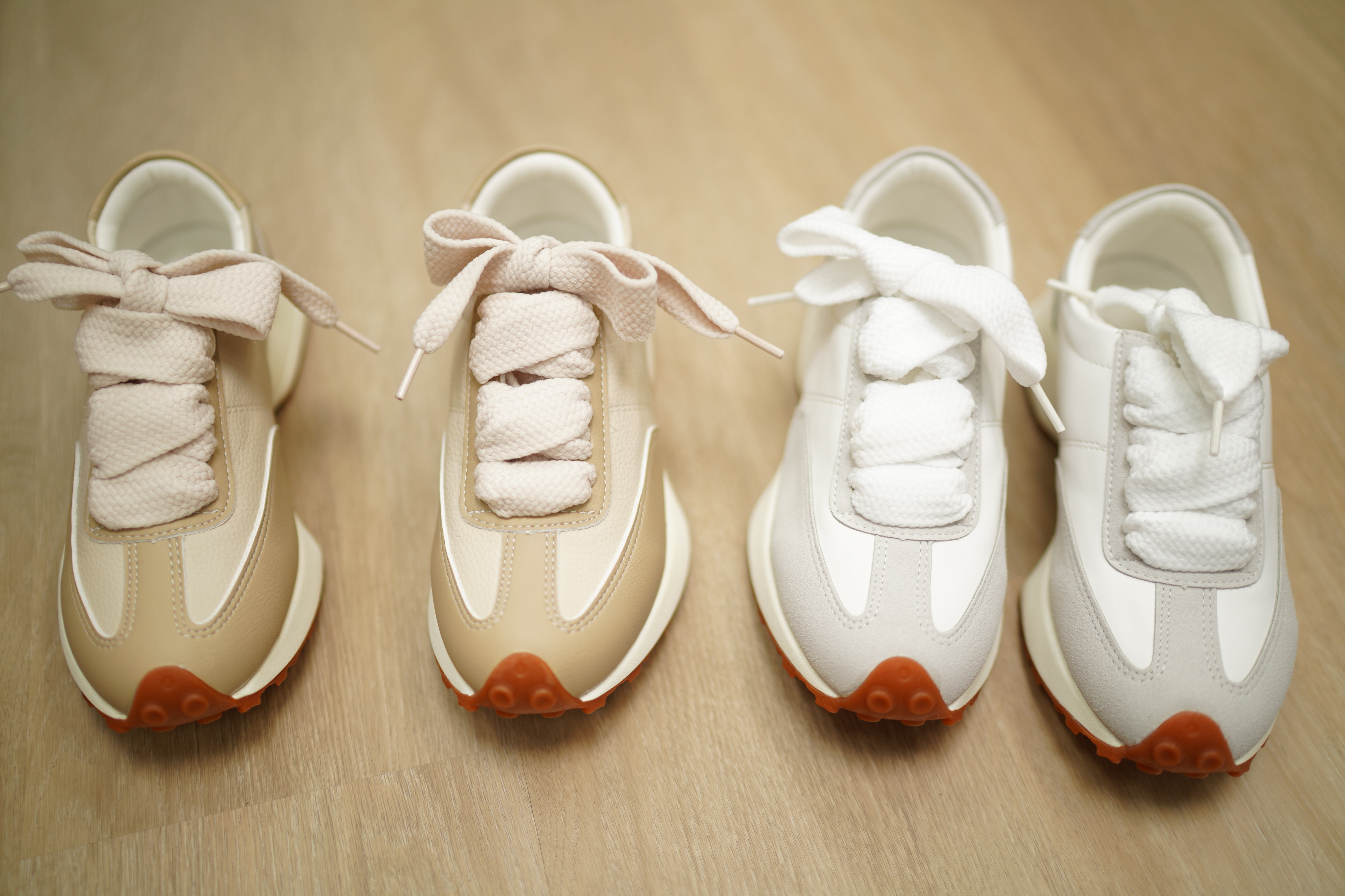 👟👟好大器💗拼色拼料靚鞋帶🧦🧦