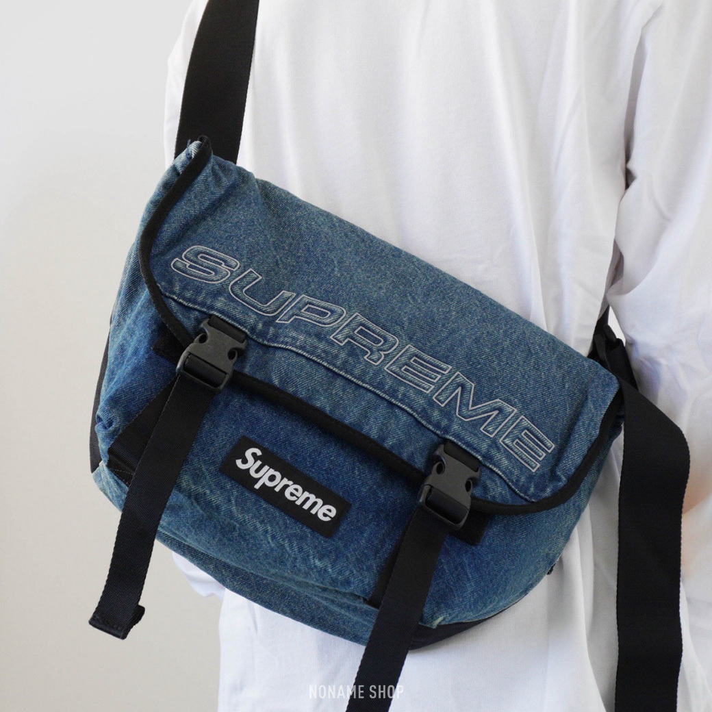 SUPREME FW25 WEEK1 Denim Messenger Bag 郵差包 四色