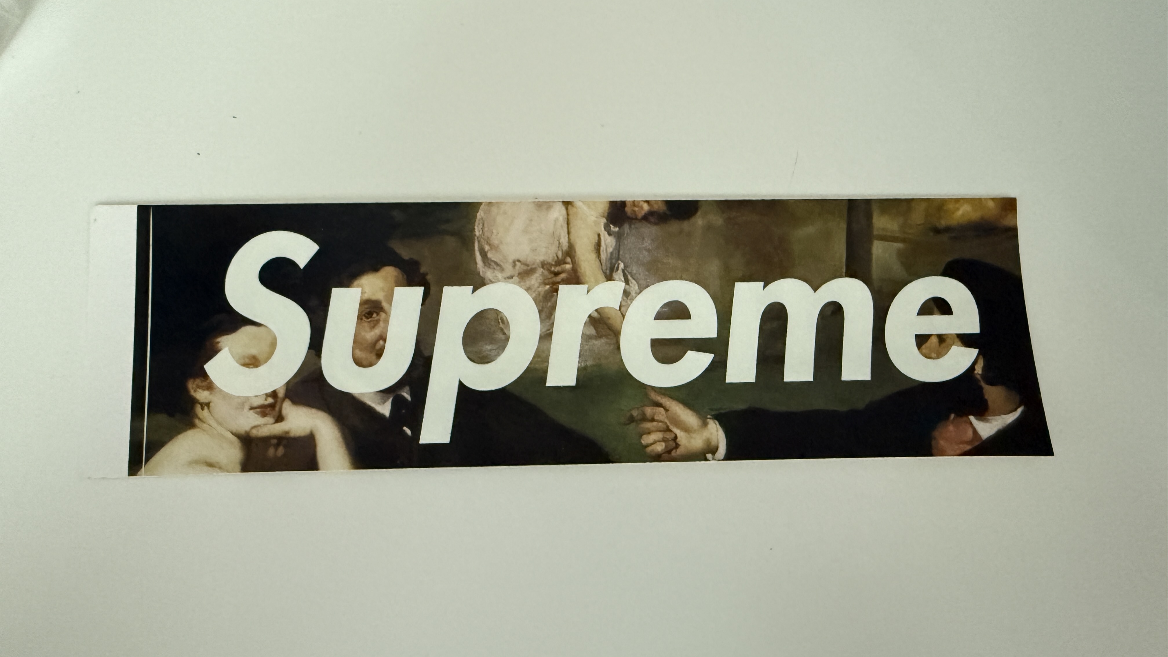 Supreme box sticker 02