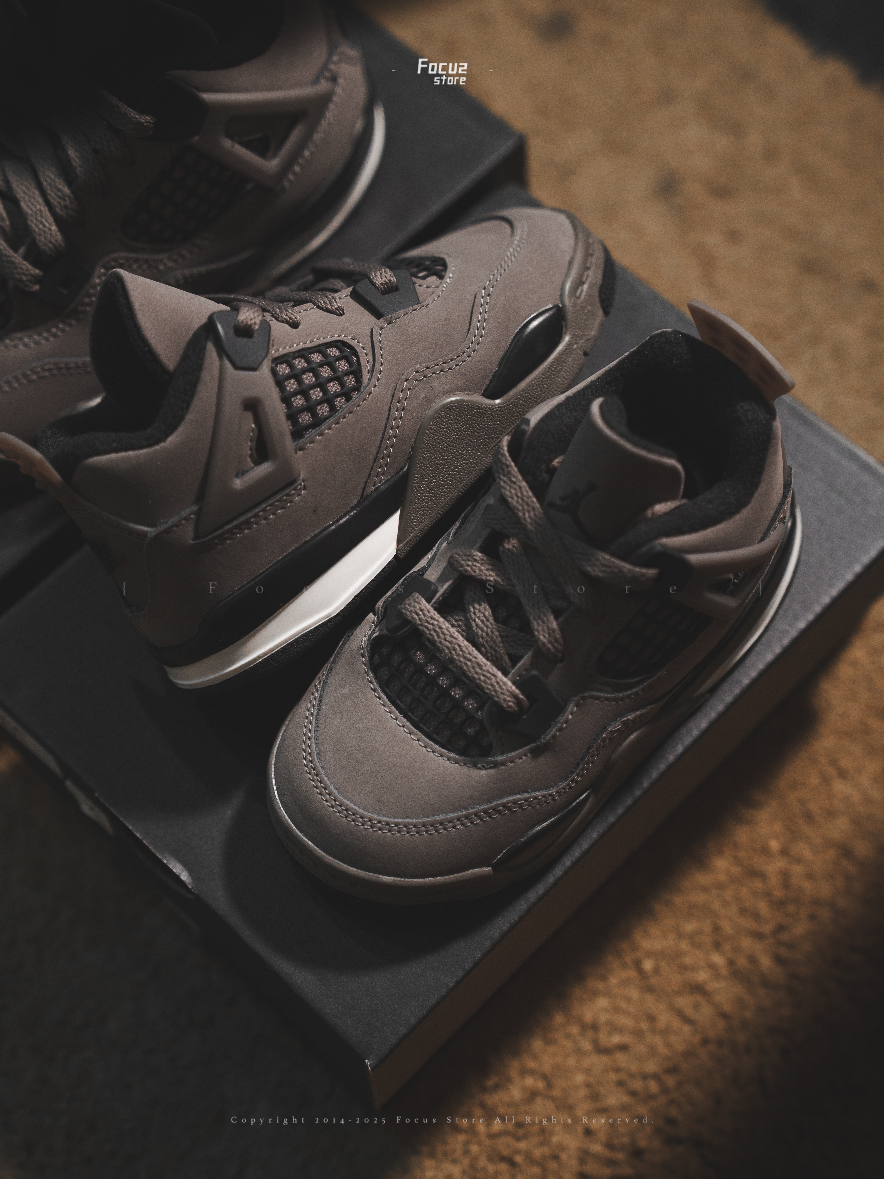 【Focus Store】預購 Air Jordan 4 Retro TD "Cave Stone" 小童 四代 摩卡棕 IB4387-200