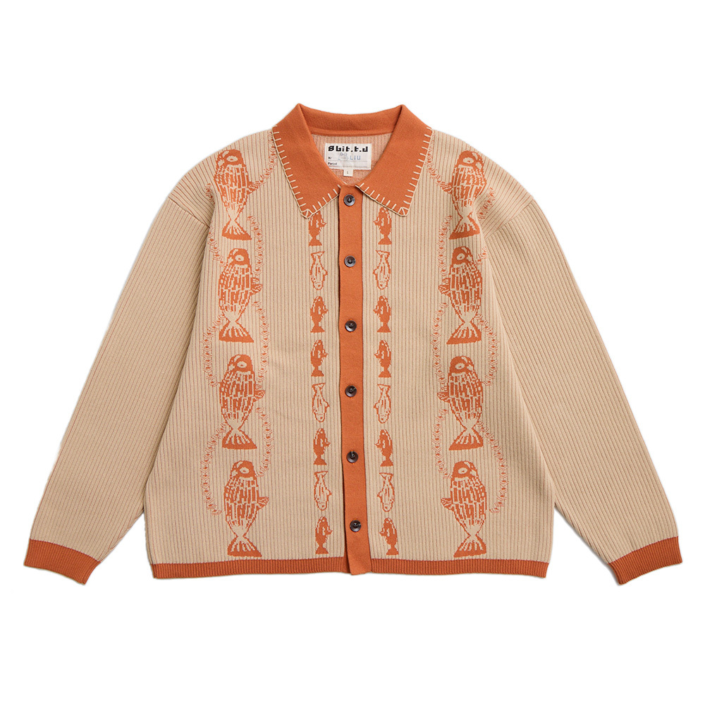 Climbing the Fishing Net. Ichiyaboshi Version Long Sleeve Top