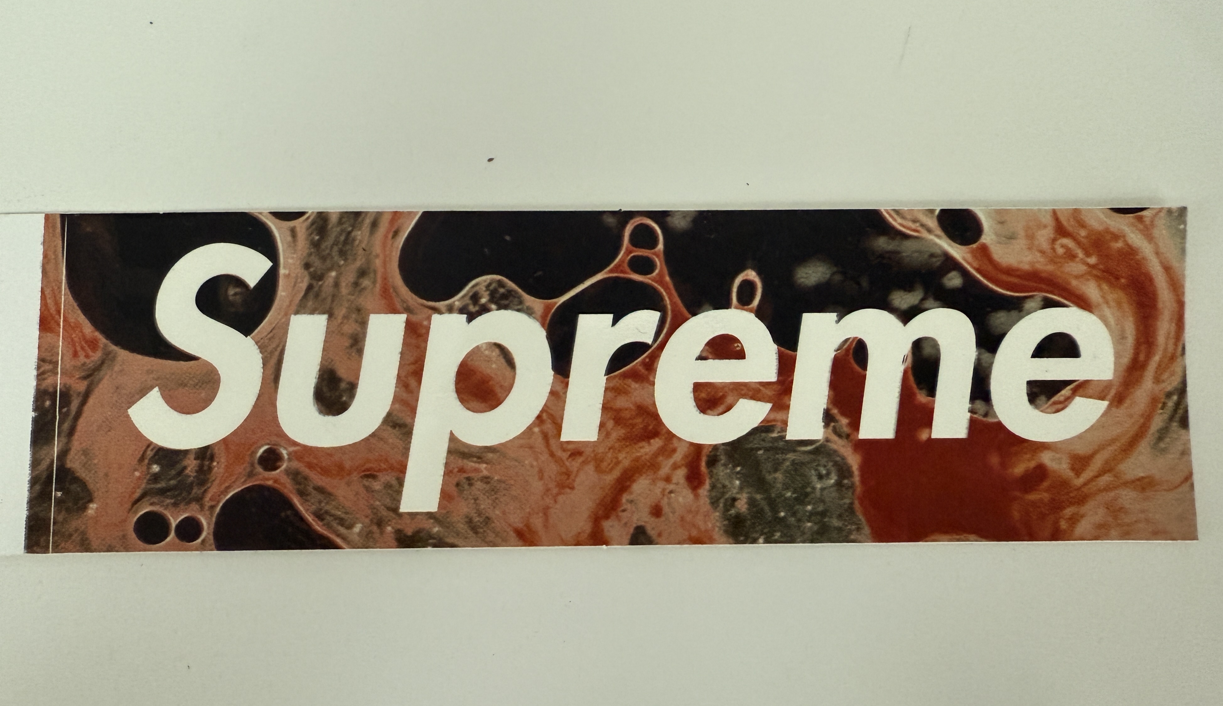 Supreme box sticker 15