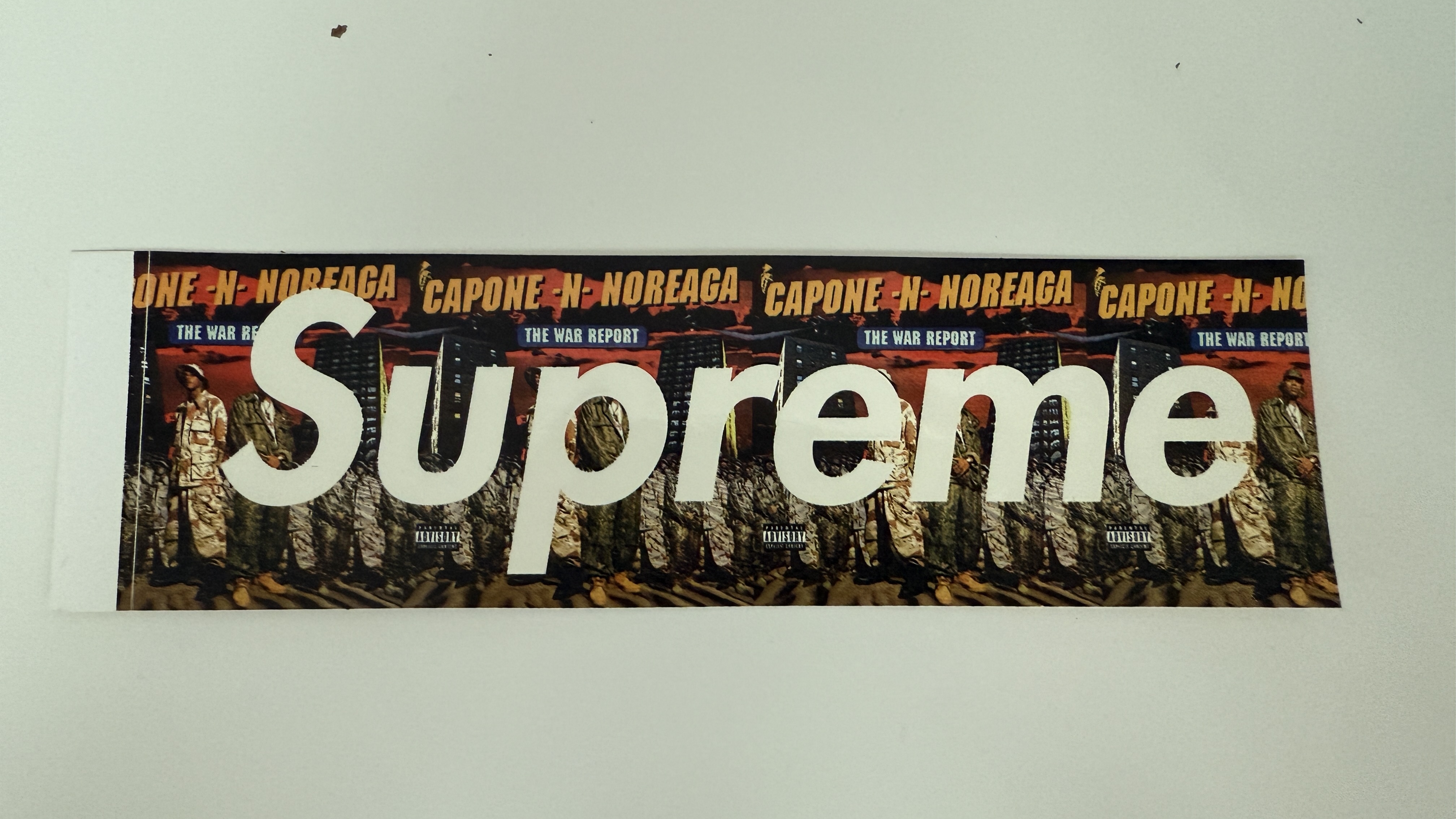 Supreme box sticker 16
