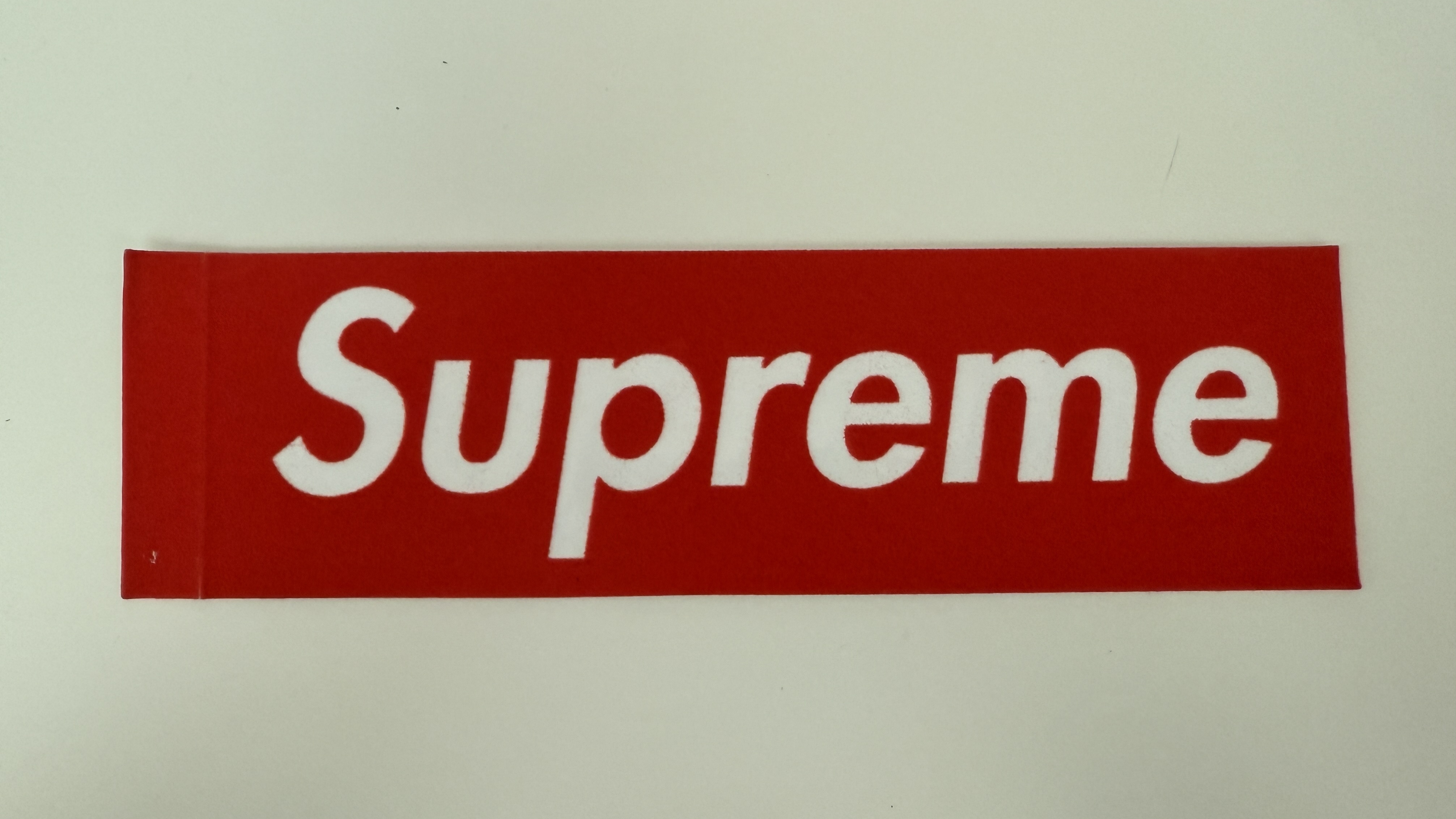 Supreme box sticker 16