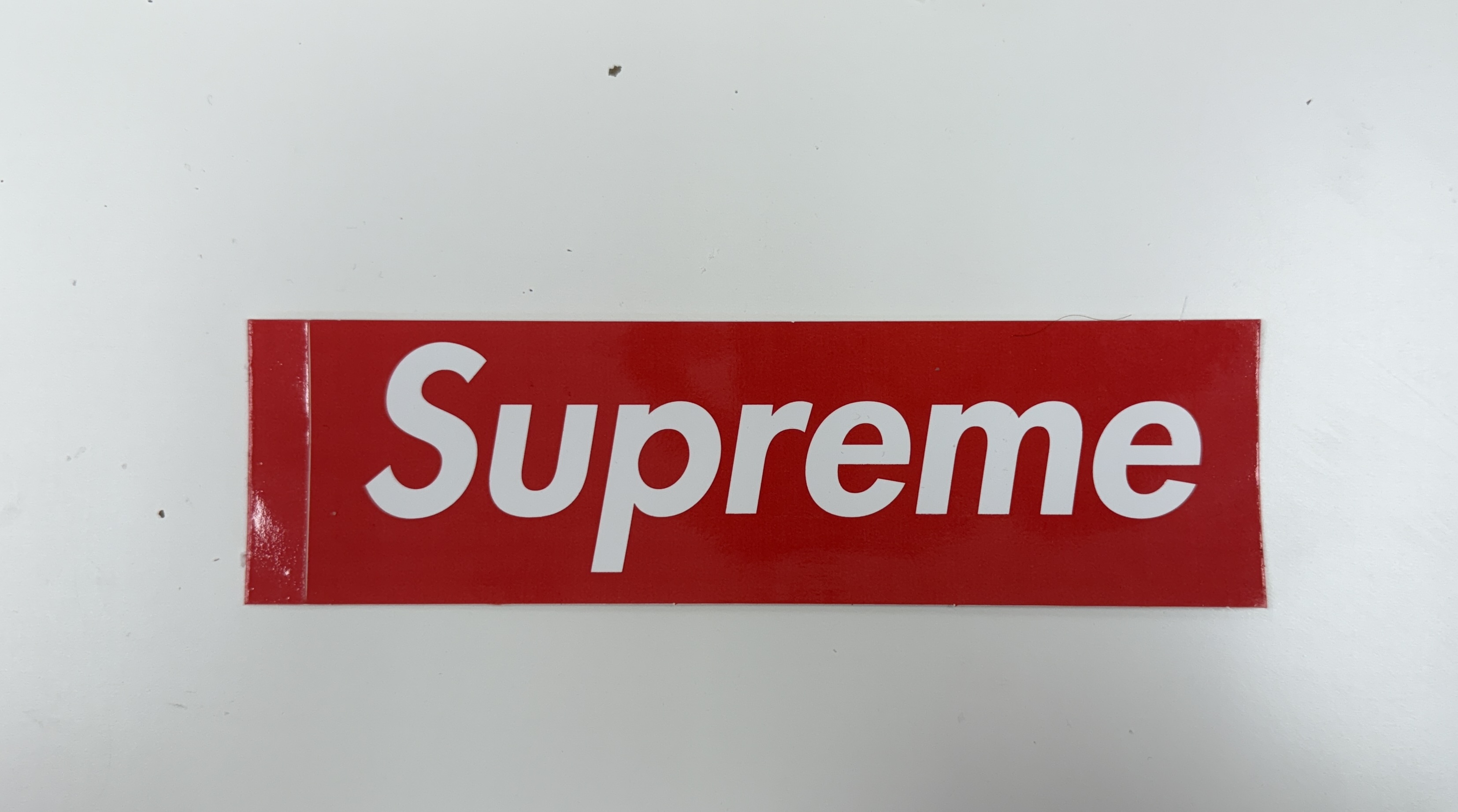 Supreme red box sticker 09