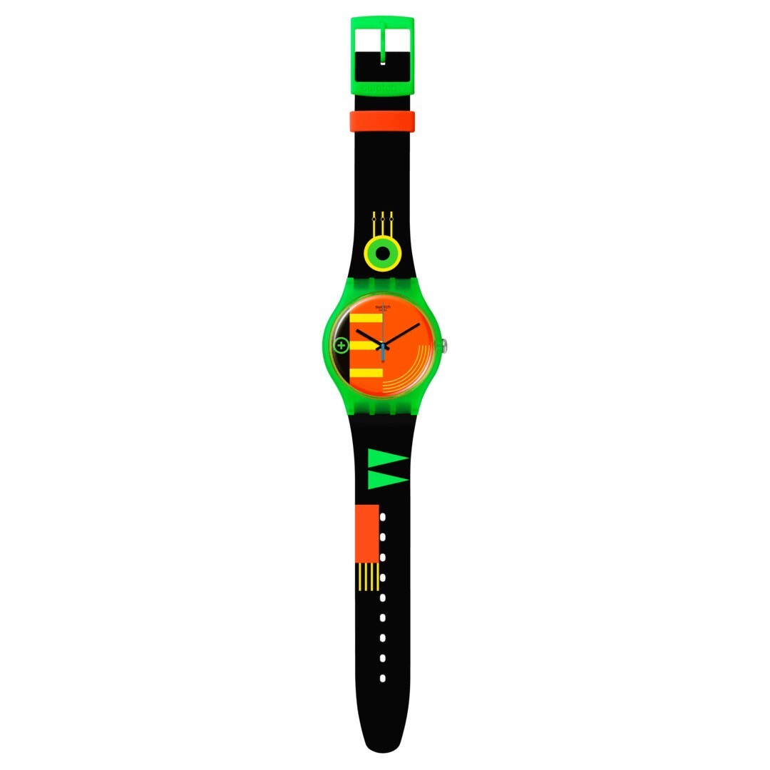 【Swatch】NEON RIDER SO29G106 41mm  Modern Watch