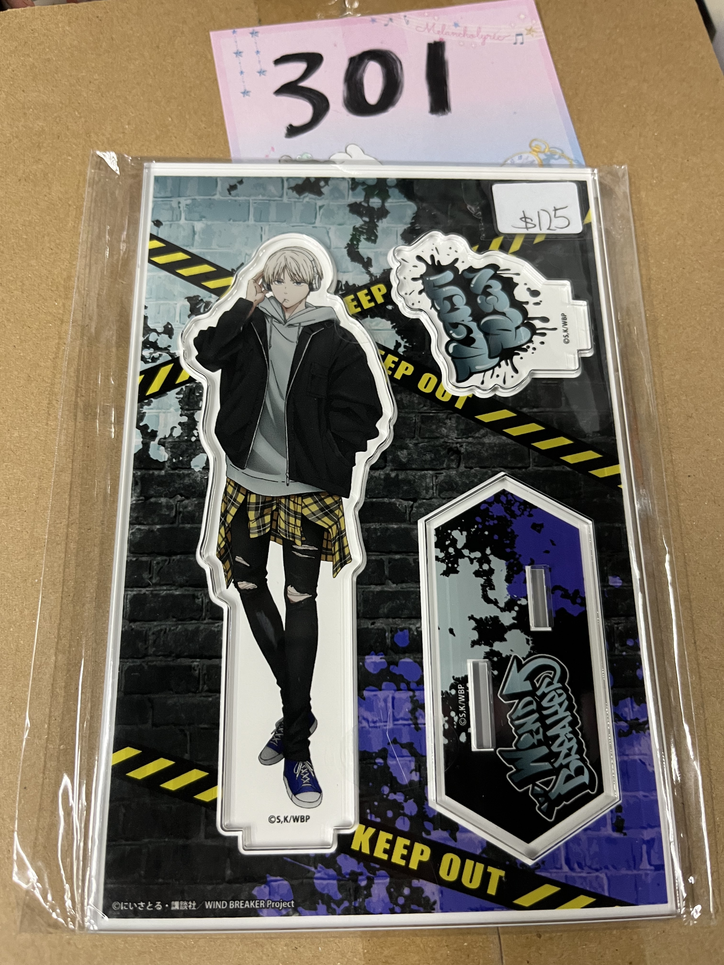 WIND BREAKER 梶蓮 立牌#301