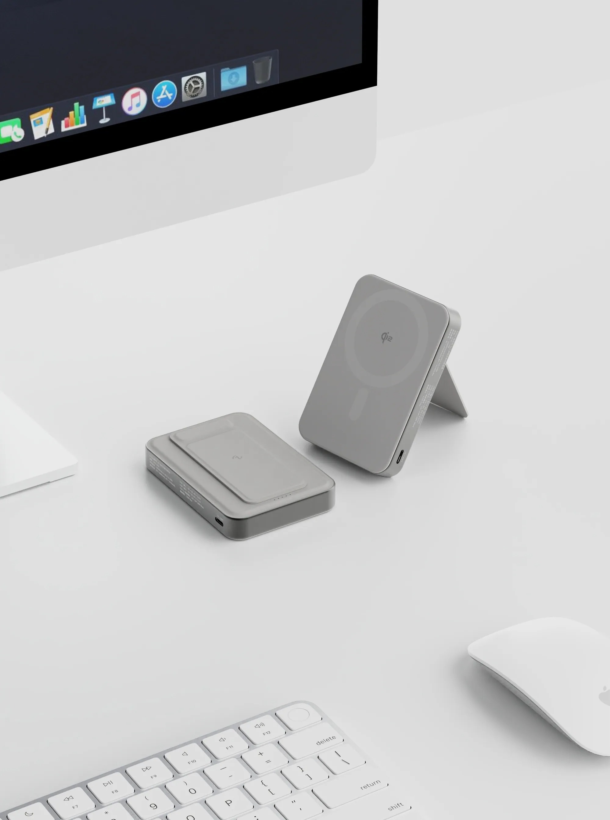 Allite｜超薄充Qi2 磁吸支架行動電源10000mAh