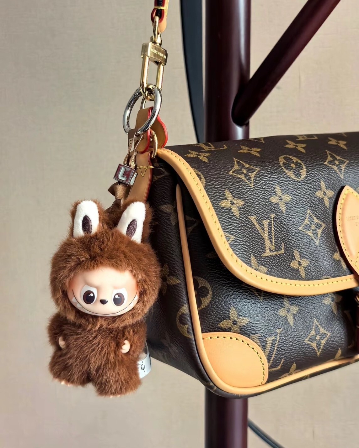 置物 labububaby ❣️Labubu前方高能心底密碼毛絨掛件（N-Z）❣️ 這款Labubu毛絨