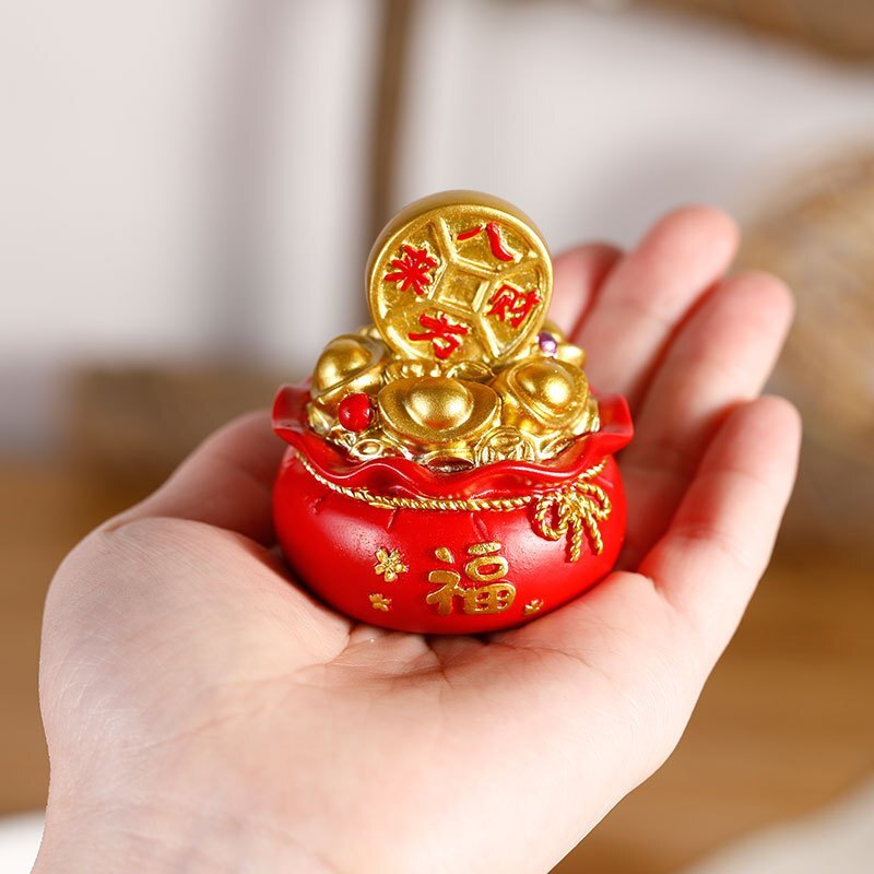 【台灣現貨速發】八方來財｜ 過年配件｜春節 新年 過年 公仔 福袋 聚寶盆 元寶