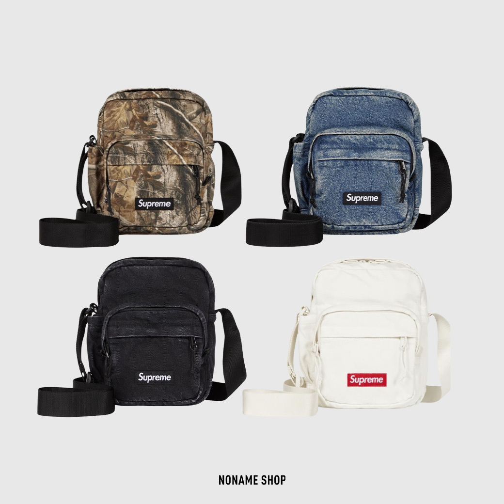 SUPREME FW25 WEEK1 Denim Shoulder 側背包 四色