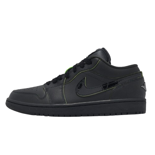 Air Jordan 1 Low SE 黑綠 Black Cat Mascot 男鞋 HM3690-001