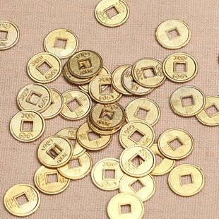 【台灣現貨速發】錢幣 金幣 錢 搖錢樹 五帝錢｜15 & 20mm｜招財進寶 元寶 金元寶 新年 過年 裝飾