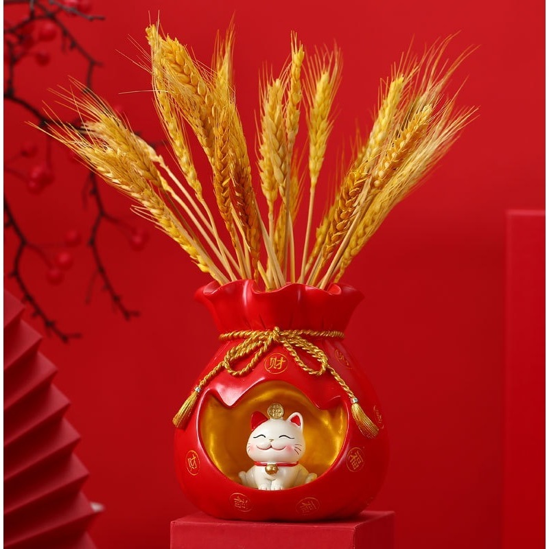 【台灣現貨速發】小夜燈福袋 新年花盆 福袋 新年擺件 賀開幕