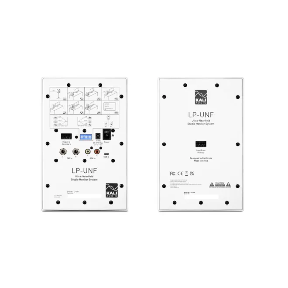 Kali Audio Kali Audio / LP-UNF 4.5吋 錄音室級監聽喇叭(4.5吋,40W)(台灣代理公司貨) 第 6 張圖片｜三峽錄音 / 音響