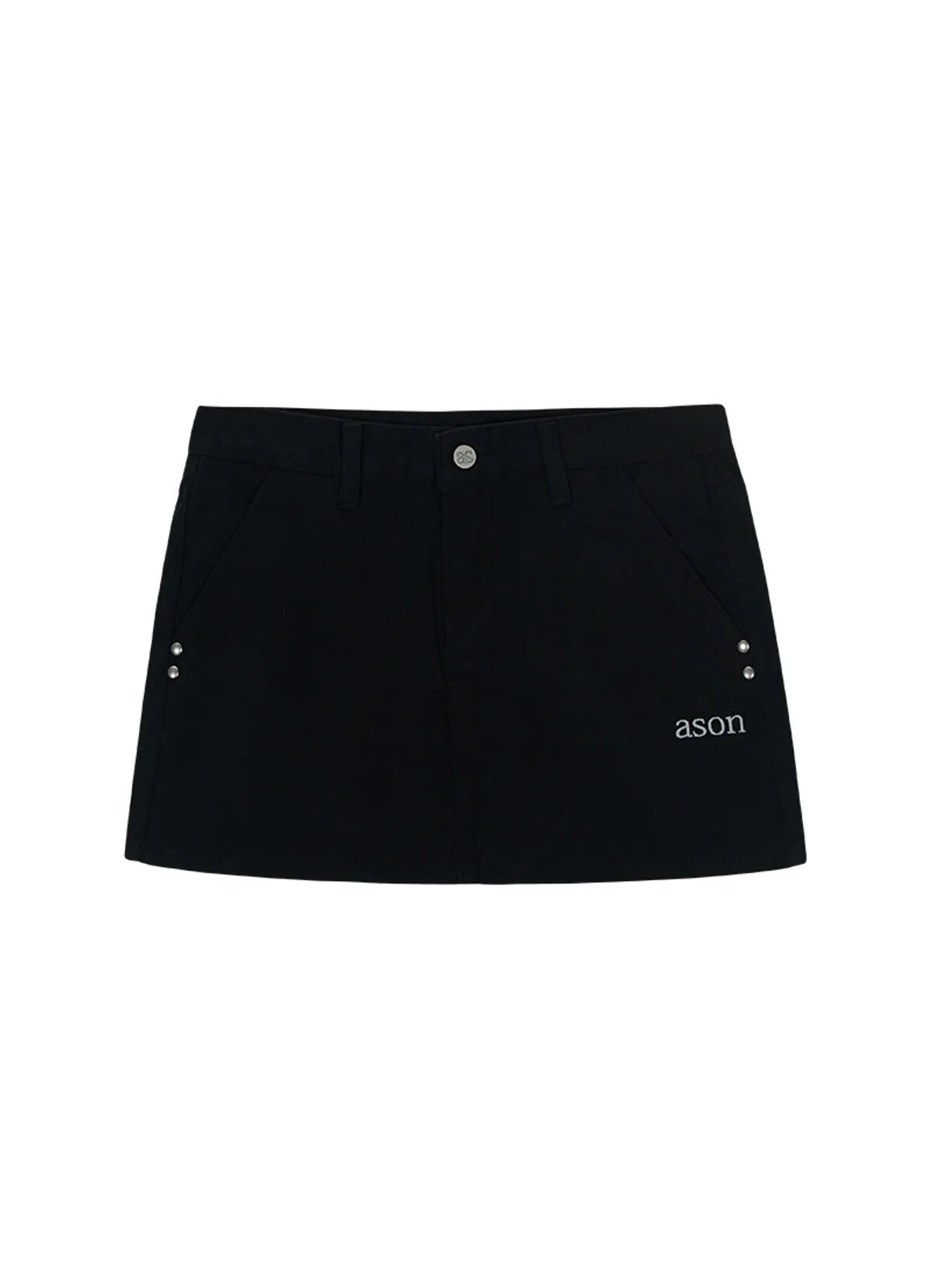 <快速出貨> Ason POG SKIRT 刺綉短裙
