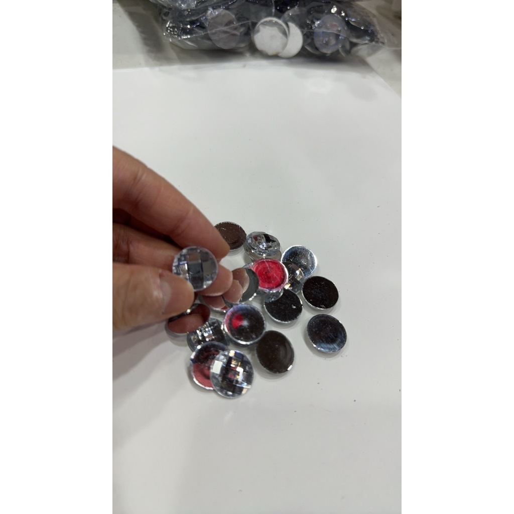 【台灣現貨速發】半圓型地球切割面壓克力鑚 ｜｜立體鑽片