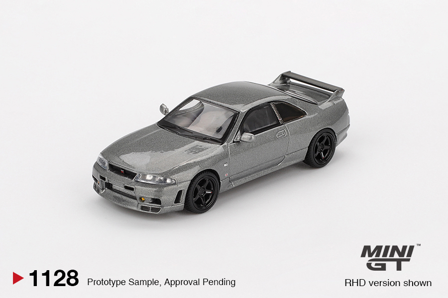 【預訂】Mini GT 1128 NISSAN Skyline GT-R Dark Metal Gray (NISMO BCNR33 CRS Version)