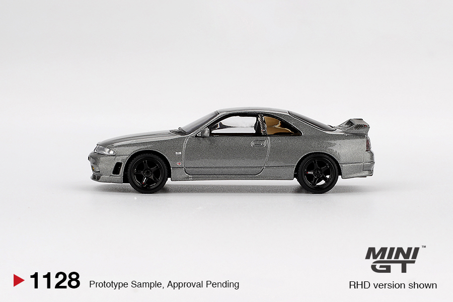 【預訂】Mini GT 1128 NISSAN Skyline GT-R Dark Metal Gray (NISMO BCNR33 CRS Version)