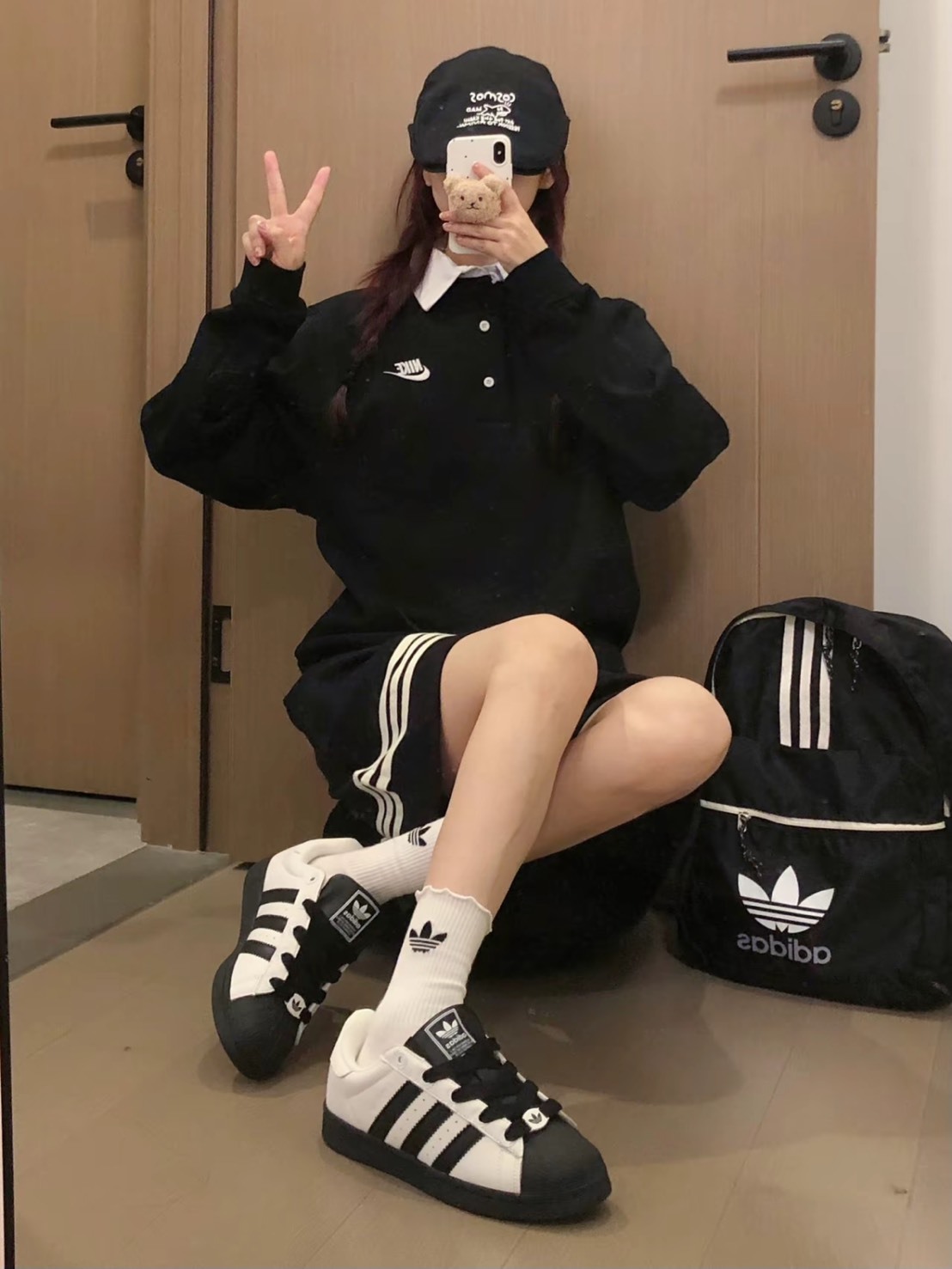ADIDAS SUPERSTAR 2 白黑貝殼