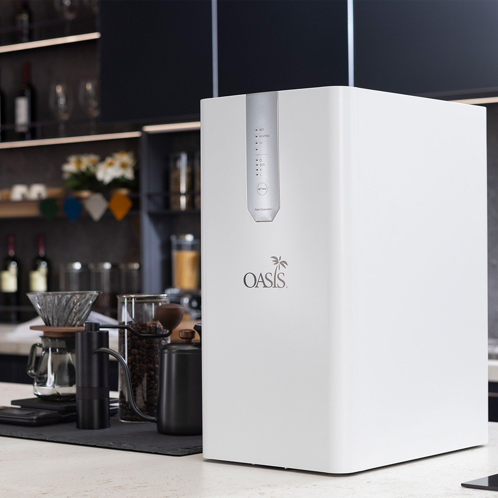 【美國OASIS】輕奢三溫UVC飲水機｜冰/常溫/熱｜LUXES-COLD-301
