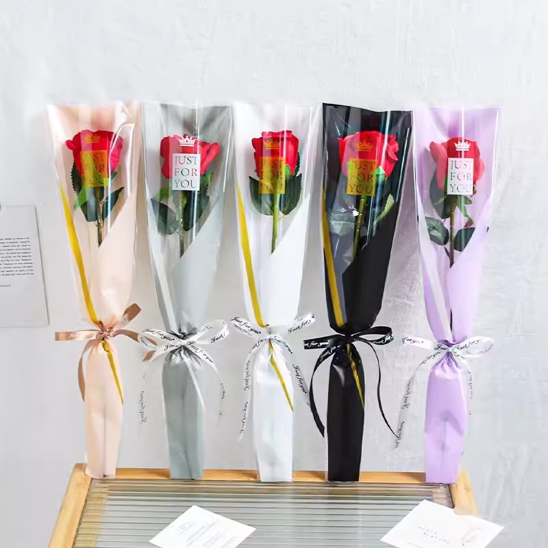 【台灣現貨速發】皇冠花束套 三角花套 ｜一包約50個｜花束套  鮮花套 皇冠造型 單支 單枝 單枝花束套