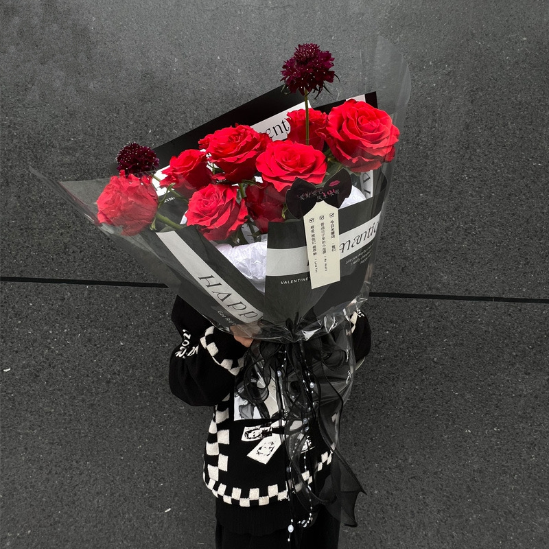 【台灣現貨速發】摯愛系列包裝紙｜一包20張｜情人節包裝紙