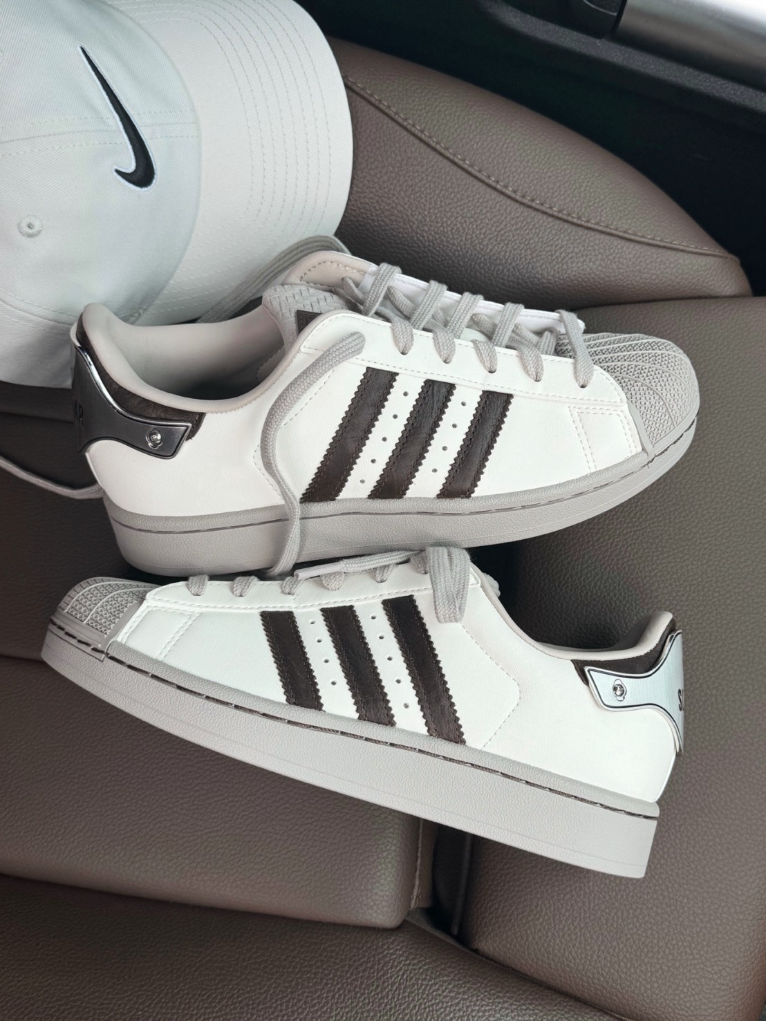 ADIDAS ORIGINALS SUPERSTAR II 摩卡鎧甲鐵牌 貝殼鞋