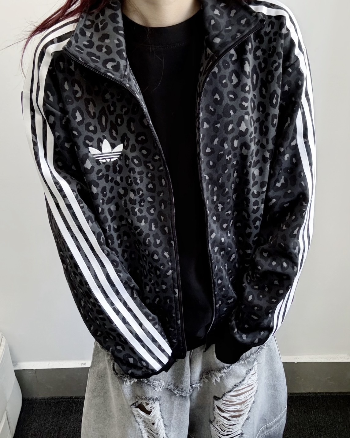 <現貨><豹>Adiads Originals Firebird Loose Leo Track Top 豹紋 外套 長褲