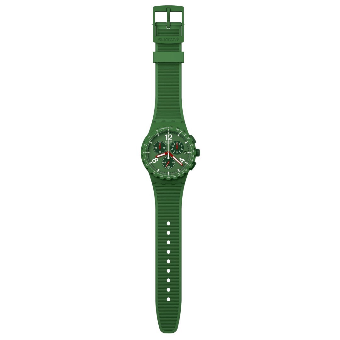 【Swatch】PRIMARILY GREEN SUSG407 42mm  Modern Watch
