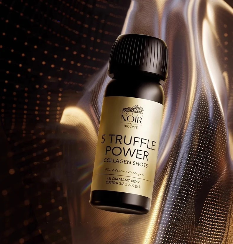 法國【5倍 黑松露骨膠炮膠原蛋白勝肽飲】BIOCYTE碧維斯【正品】淡紋緊緻抗皺 5 TRUFFLE POWER COLLAGEN SHOTS