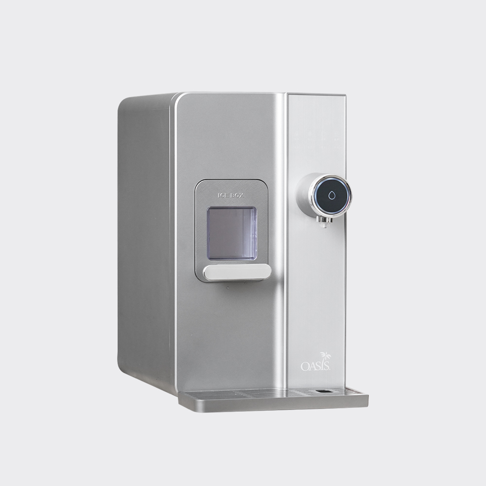 【美國OASIS】免安裝型｜三溫製冰飲水機 ｜冰/常溫/瞬熱/冰塊｜IF-3ICE01M