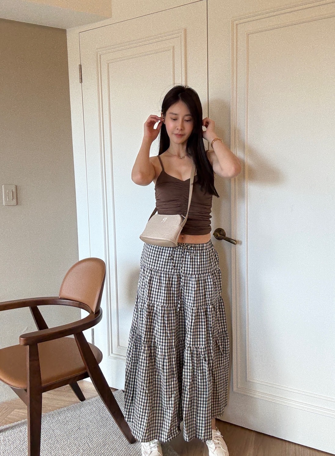 ｜韓國｜經典格紋蛋糕裙*少量現貨*