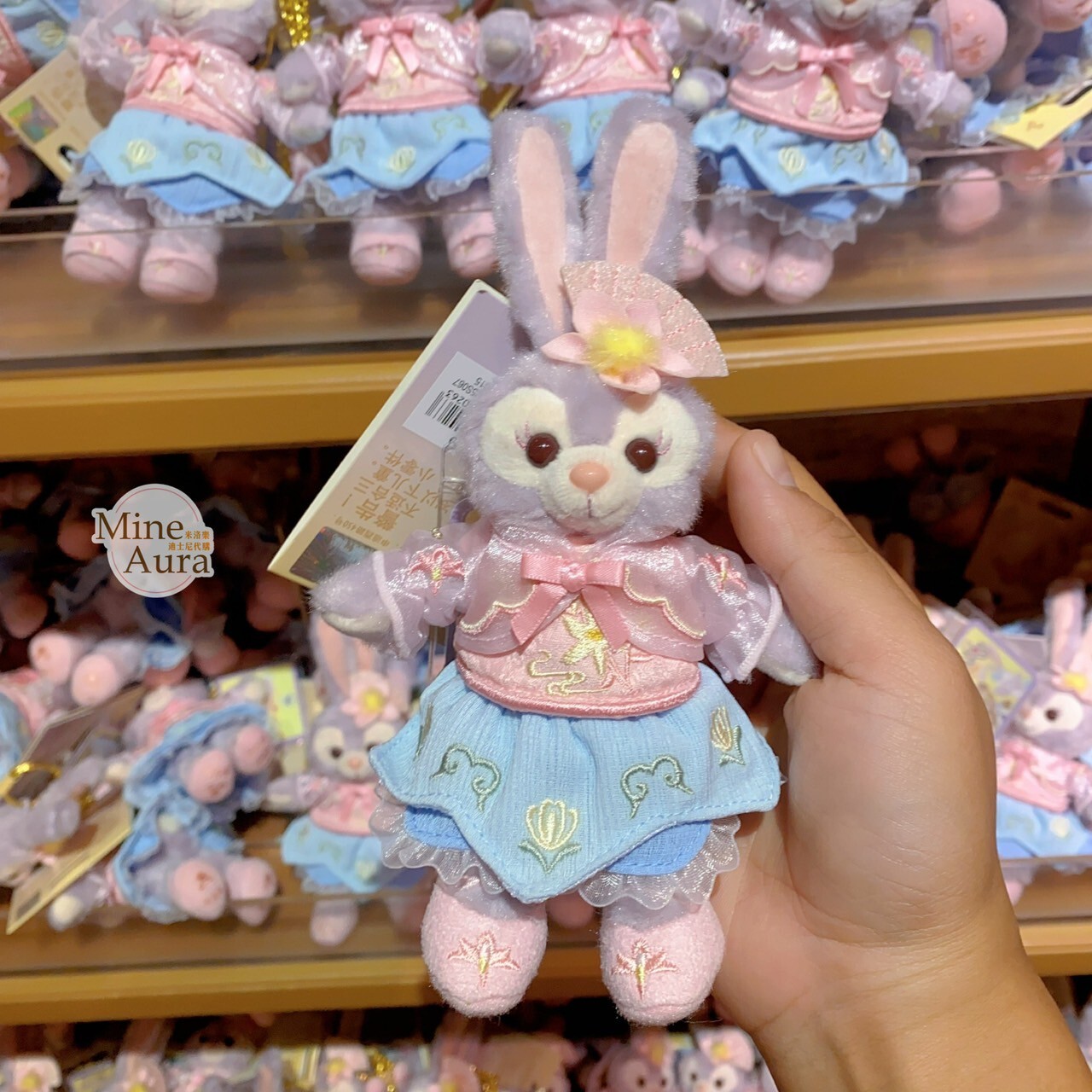 達菲和朋友們 花間綺夢系列 史黛拉露 星黛露 StellaLou 鑰匙圈 吊飾 -上海迪士尼樂園