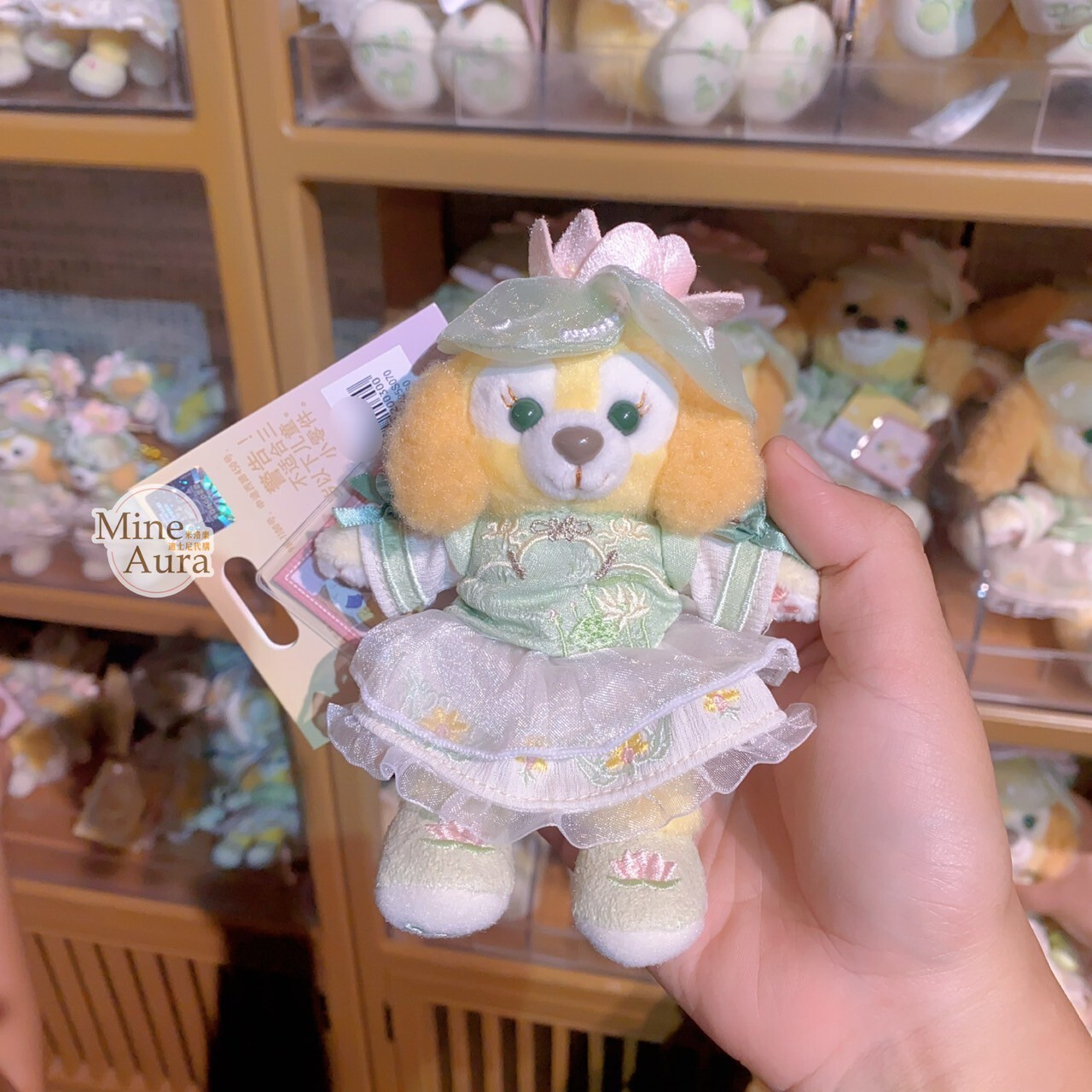 達菲和朋友們 花間綺夢系列 可琦安 餅乾 CookieAnn 鑰匙圈 吊飾 -上海迪士尼樂園