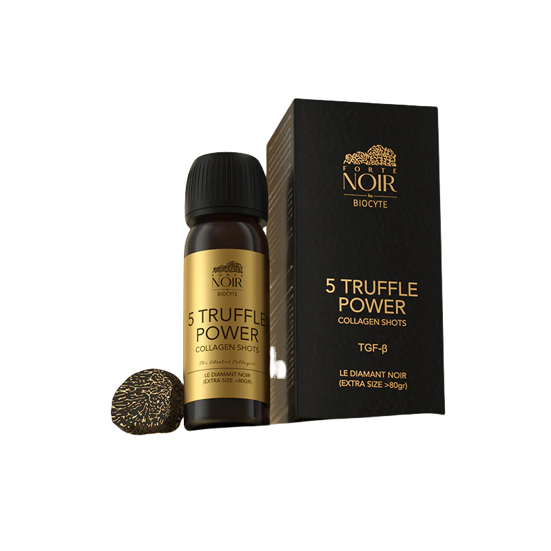 法國【5倍 黑松露骨膠炮膠原蛋白勝肽飲】BIOCYTE碧維斯【正品】淡紋緊緻抗皺 5 TRUFFLE POWER COLLAGEN SHOTS