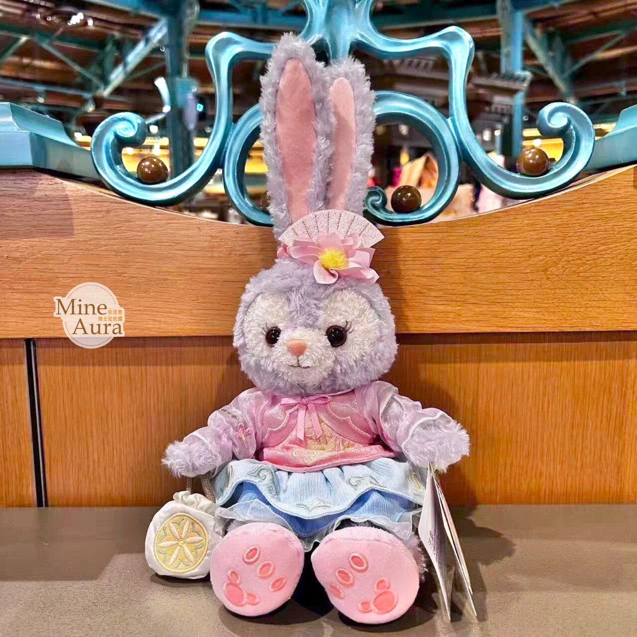 達菲和朋友們 花間綺夢系列 史黛拉露 星黛露 StellaLou SS號 娃娃 玩偶 -上海迪士尼樂園