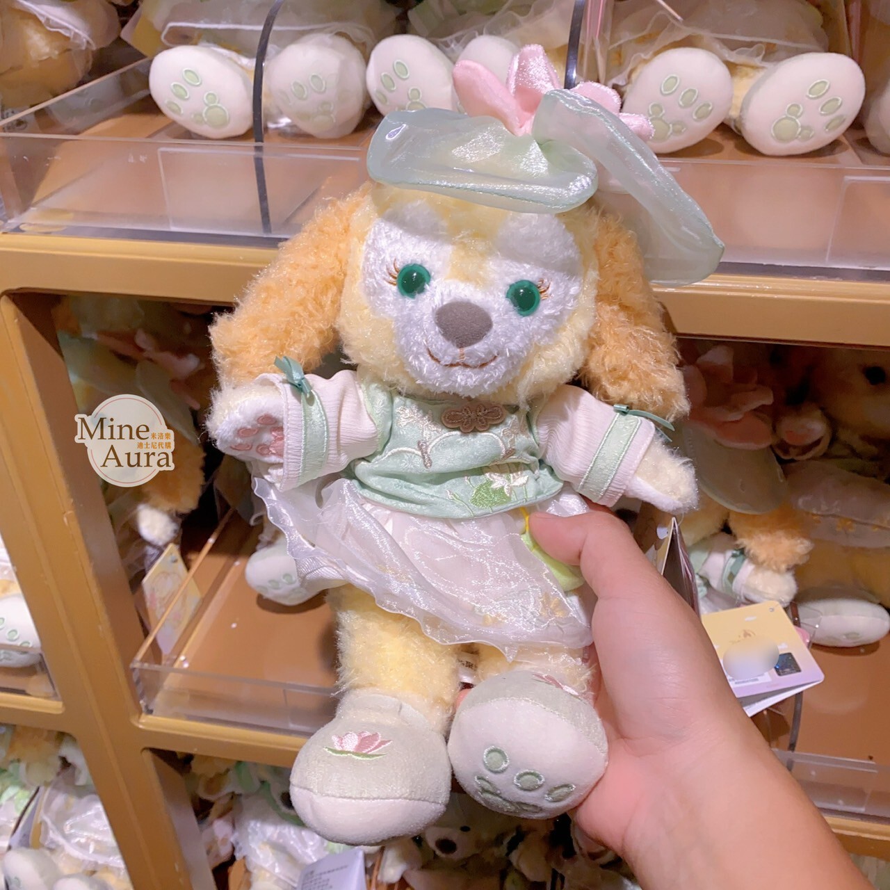 達菲和朋友們 花間綺夢系列 可琦安 餅乾 CookieAnn SS號 娃娃 玩偶 -上海迪士尼樂園