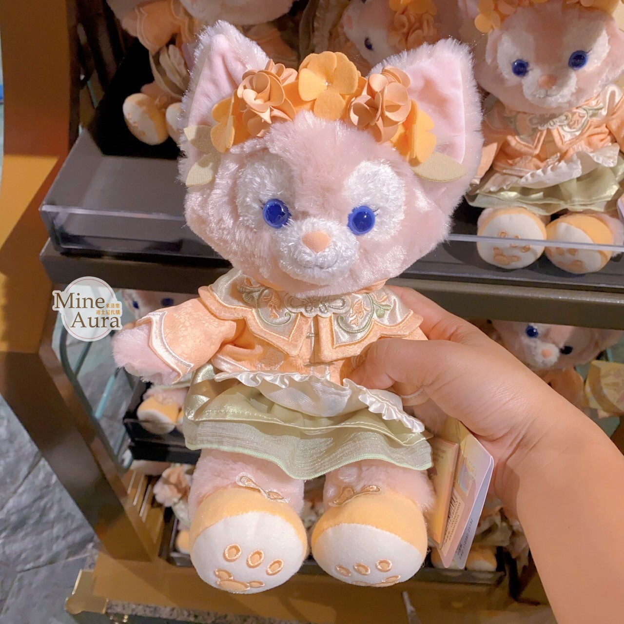 達菲和朋友們 花間綺夢系列 玲娜貝兒 Lina bell SS號 娃娃 玩偶 -上海迪士尼樂園