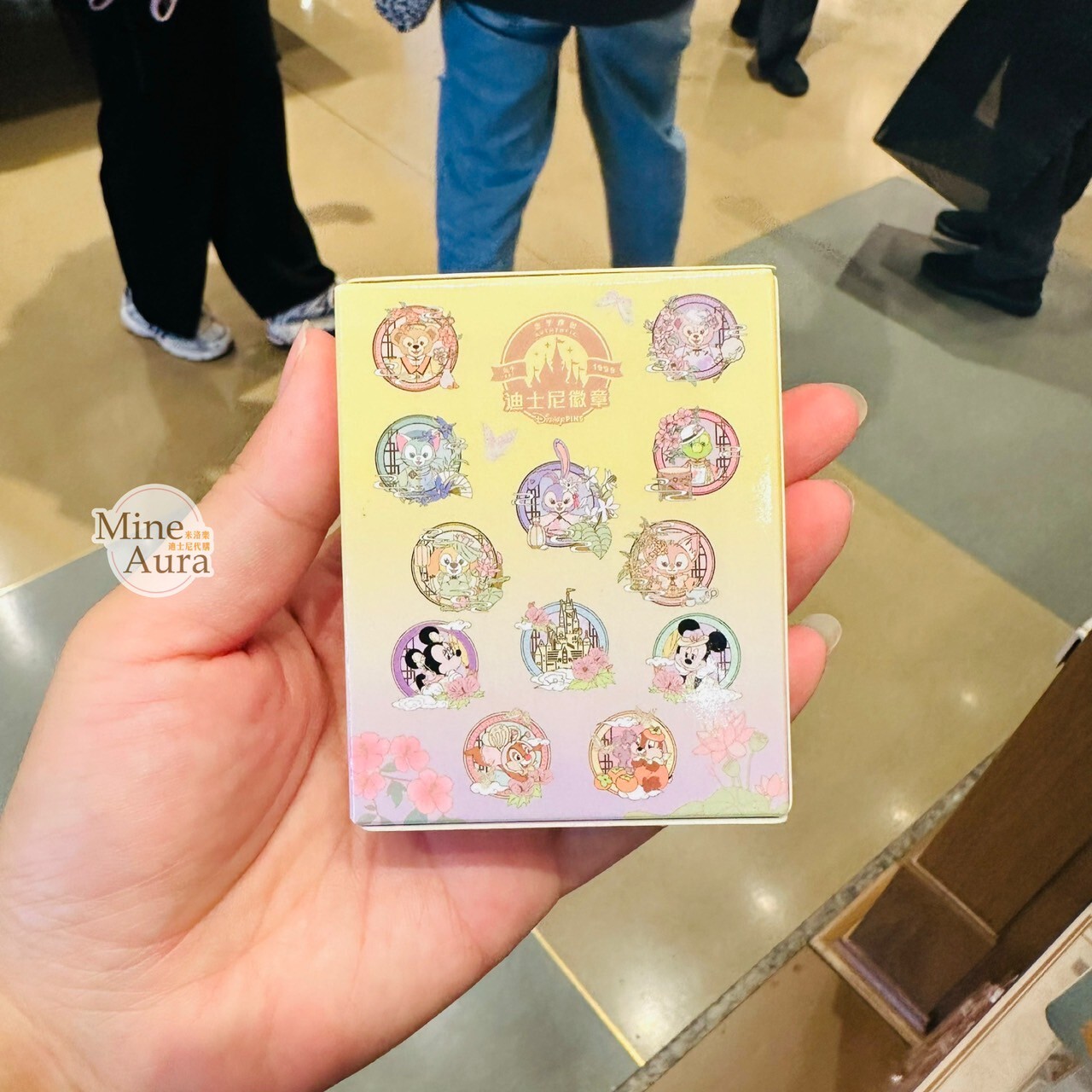 米奇和朋友們 達菲 Duffy 與好友們 花樣 造型 徽章 PIN 盲選盒 盲盒 -上海迪士尼樂園