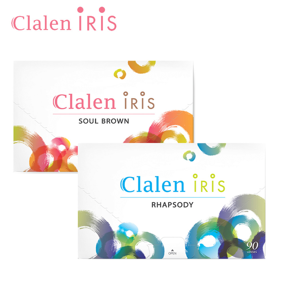 Clalen Iris 1 Day 美瞳 日拋 彩色 隱形眼鏡 90片