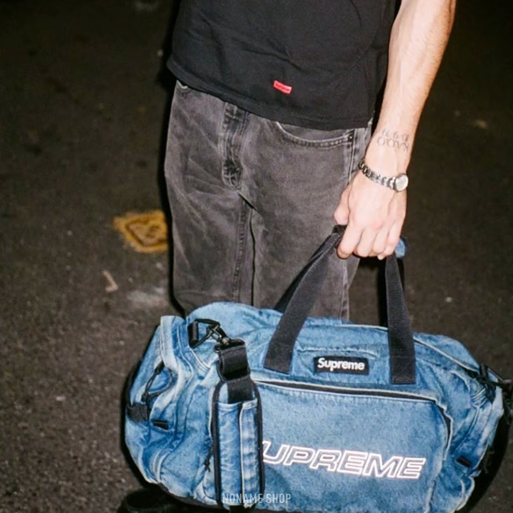 SUPREME FW25 WEEK1 Denim Duffle Bag 旅行袋 四色