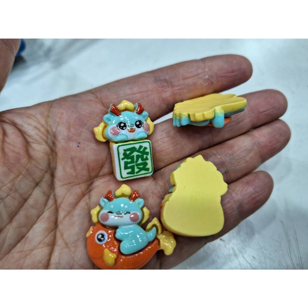 ((台灣現貨速發)))新年//龍年--飾品迷你配件//手工藝貼片